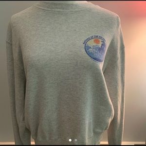 Brandy Melville Thermal Long Sleeve Top